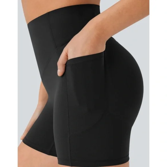 Halara UltraScuplt SoCinched High waist Butt Lift Tummy control shorts NWT - Picture 5 of 11